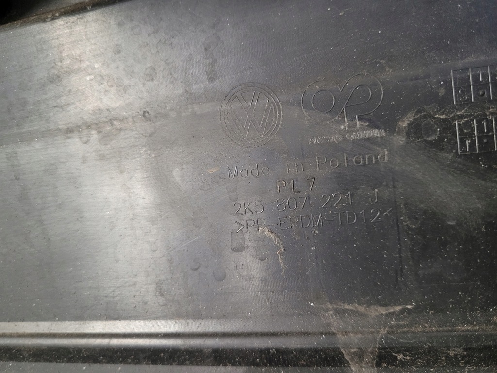 фото №10, Vw caddy 2k 2k5 структура бампер перед передній h1bb17757aa