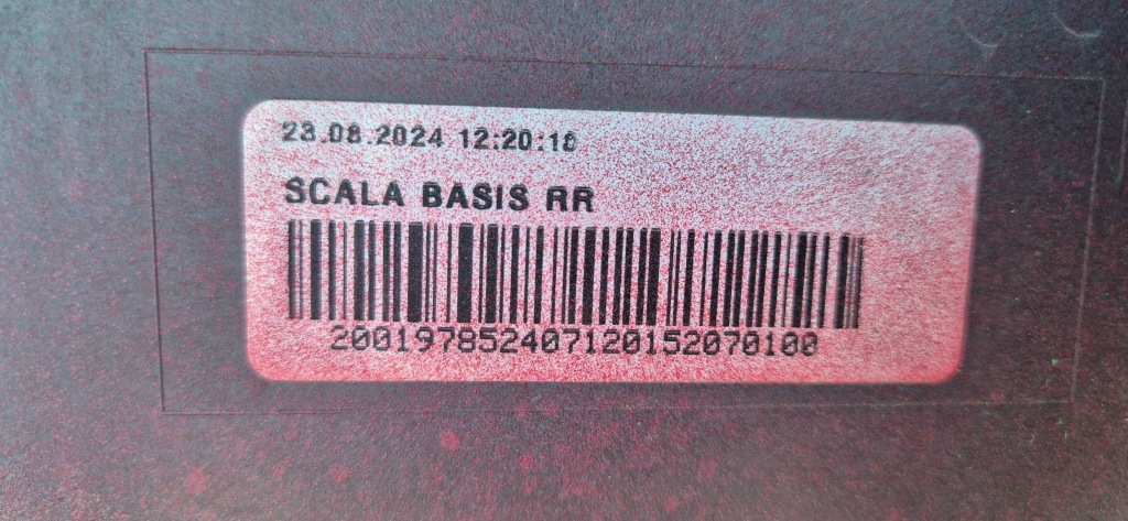 Skoda scala 657 lift 23- monte carlo бампер задняя 4pdc полный org Цена