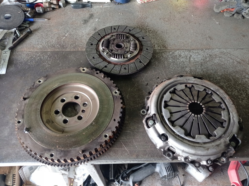 фото №1, Citroen c4 peugeot 307 1.4 16v - зчеплення диск