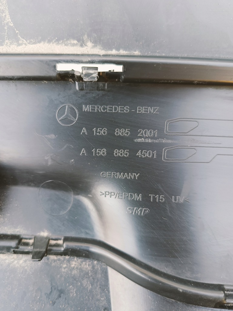 фото №12, Mercedes gla x156 накладка бампера дифузор задня a1568852001