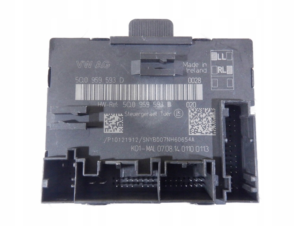 фото №1, Модуль двері passat b8 golf vii audi a3 5q0959593d