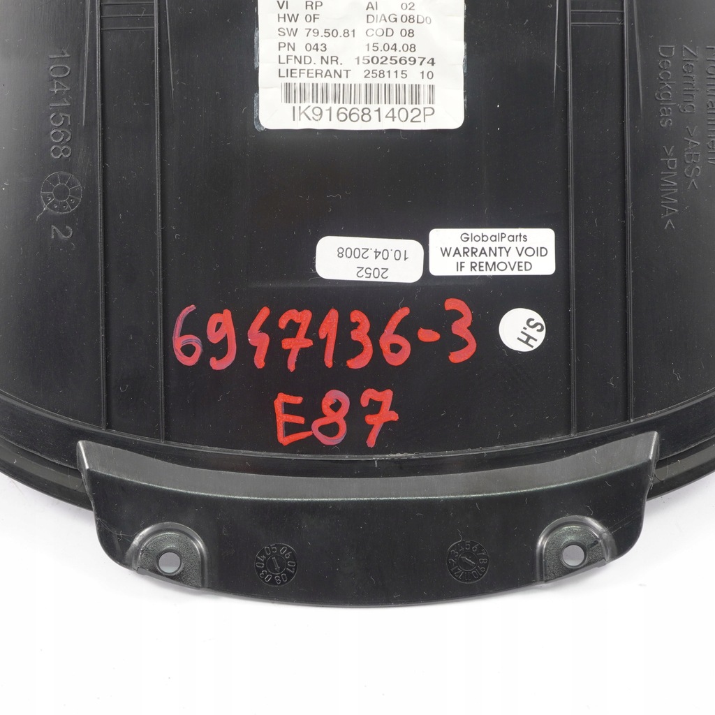 фото №8, Bmw e81 e87 e88 корпус спідометра прилади 6947136