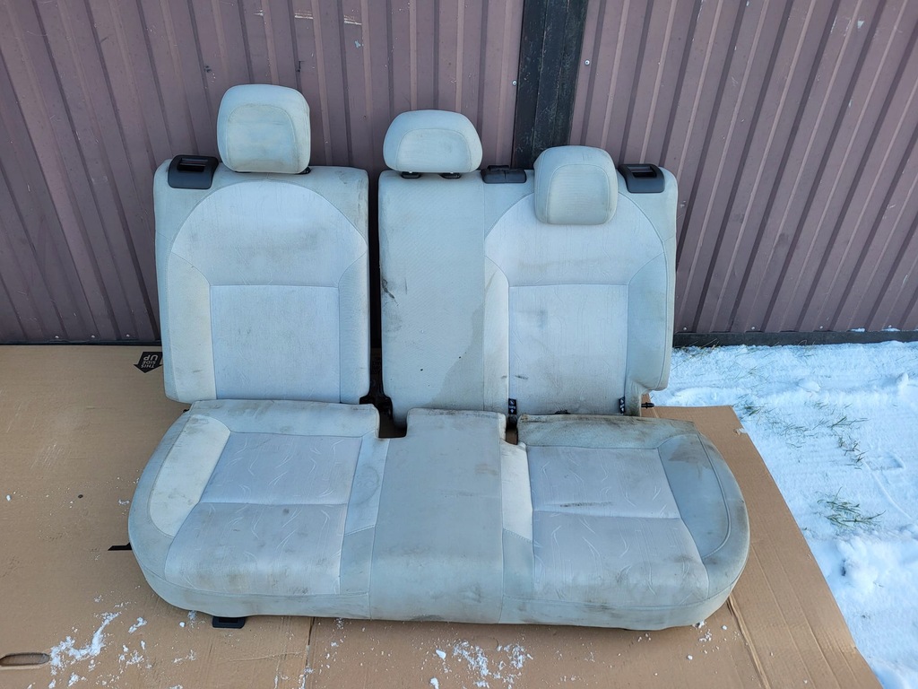 фото №1, Citroen c 4 ii b7 сиденья заднее сиденье
