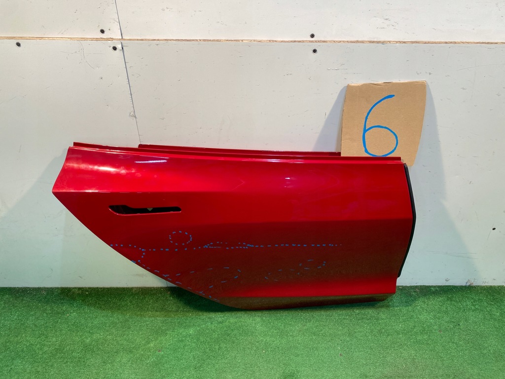 фото №16, Tesla model 3 дверь правый задняя задние правое