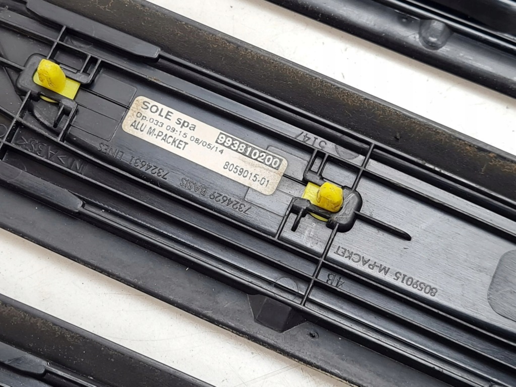 фото №9, 2015 bmw 3 gt f34 накладки пороговые 993810200