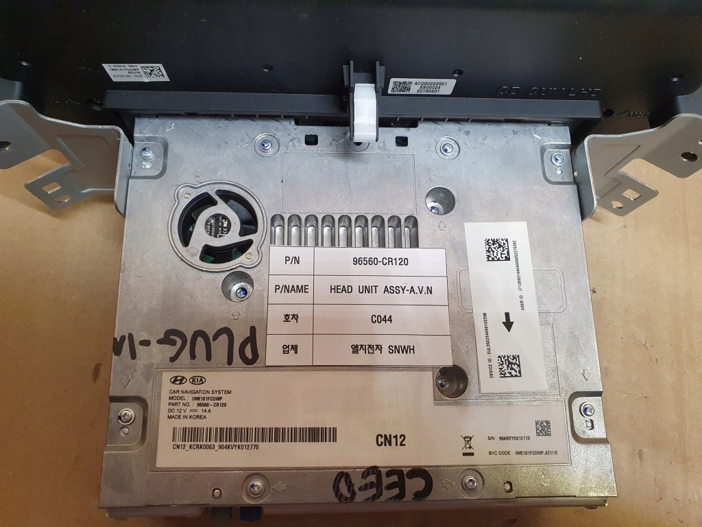 фото №3, Kia ceed proceed iii lift навигация монитор радио 96560-cr120 исправные