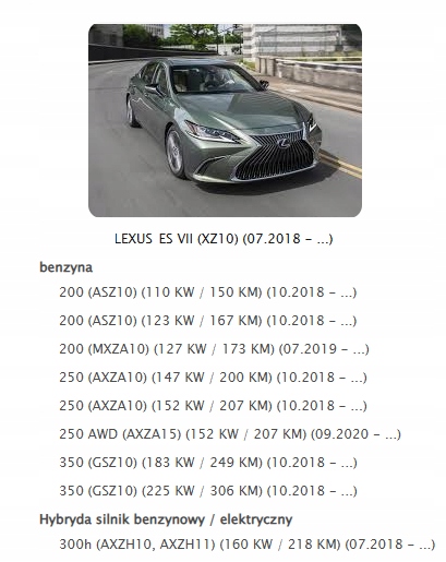 фото №10, Usługa відновлення повітродувка вентилятор lexus es vii 7 300h xz10 87103-58080
