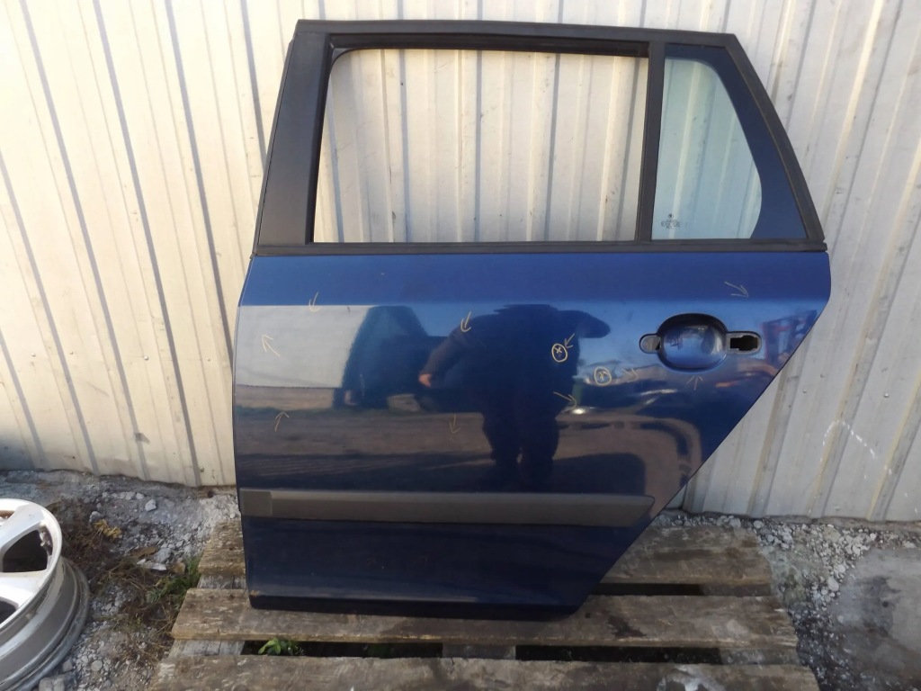 фото №1, Fabia ii kombi дверь левый задняя