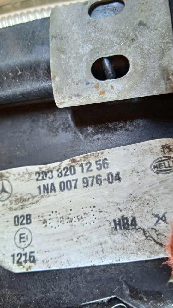 фото №6, Mercedes w203 fl противотуманная фара правый