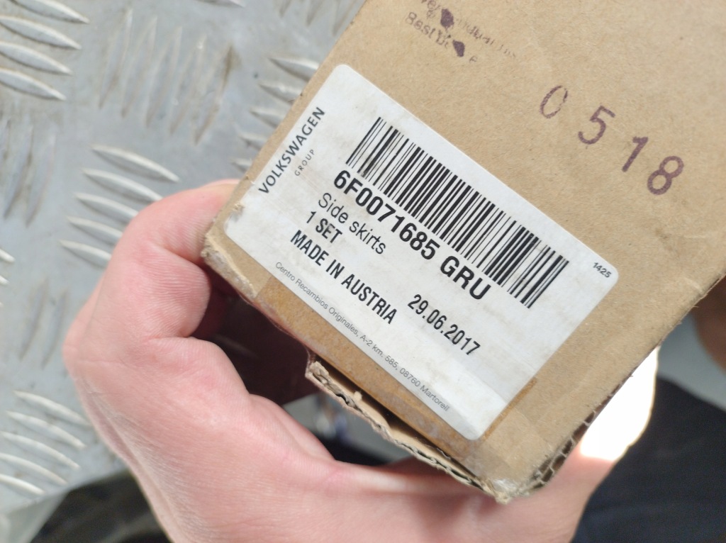 фото №7, Seat ibiza v 5 fr 2017-2024 накладки пороговые левая правая комплект nowe