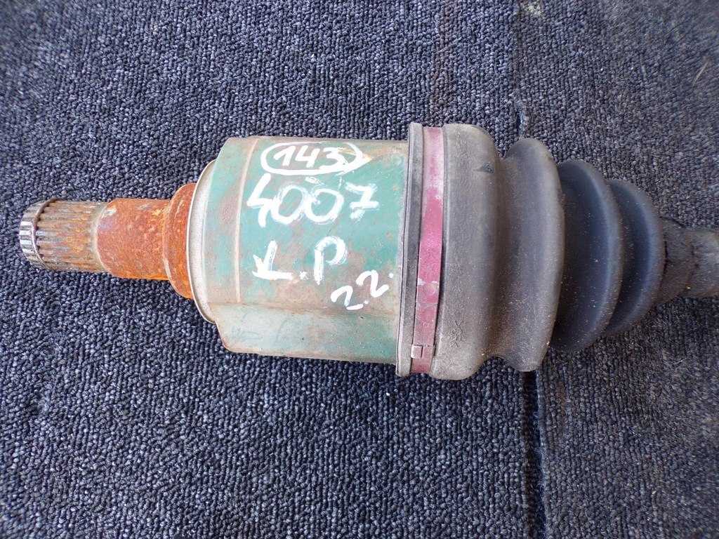 фото №8, Привідний вал ліва peugeot 4007 2.2hdi