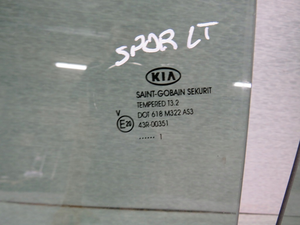 фото №8, Kia sportage iii стекло дверь задняя задняя 2011