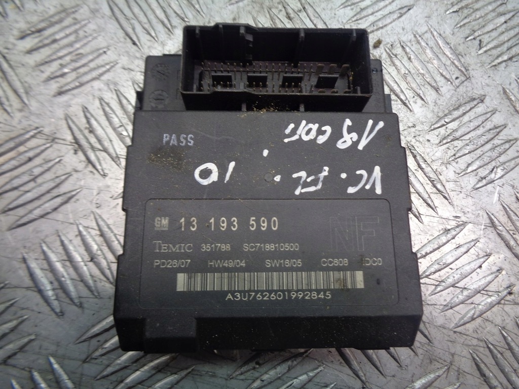 фото №1, Модуль комфорта opel vectra c 13193590