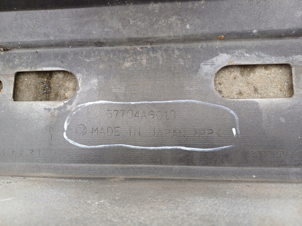 фото №11, Subaru outback 3 iii lift 06-09 бампер перед 57704a6010