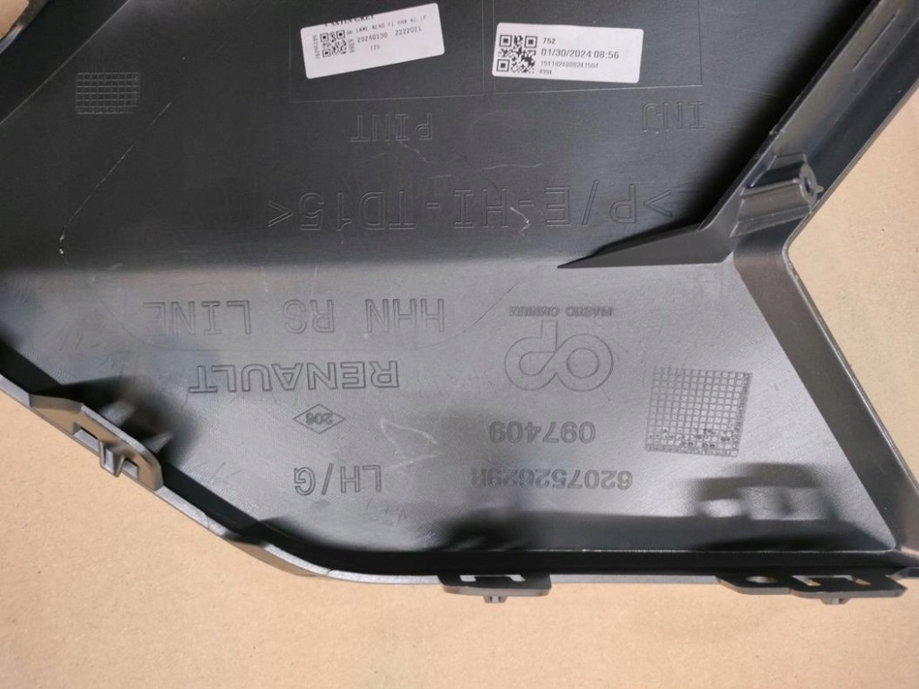 фото №7, Cena za 1 szt решітка бампера renault austral rs line ліва lub права nowe