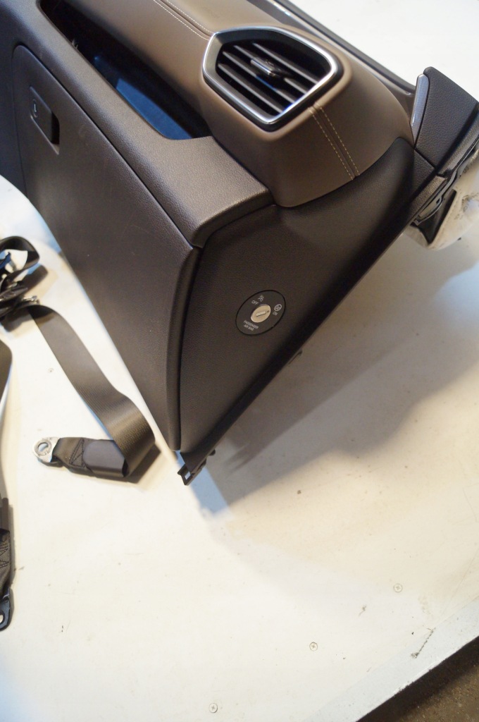 фото №11, Santa fe iv 19- приборная панель консоль pas подушка безопасности kpl.