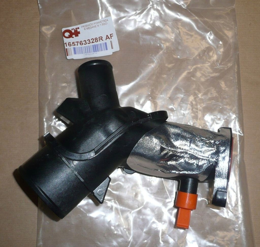 фото №1, Wąż шланг труба повітрозабірник повітря 165763328r dacia duster ii 1.5 dci 18r