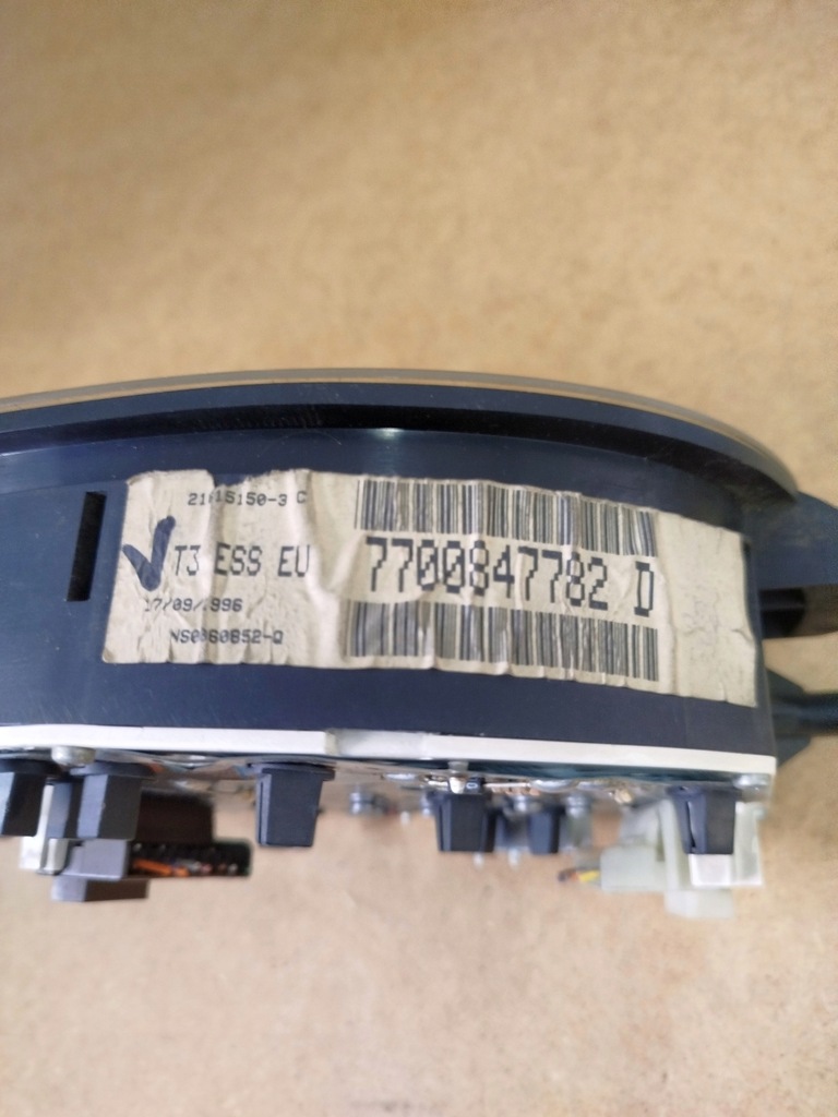 фото №7, Лічильник спідометр renault megane i 7700847782