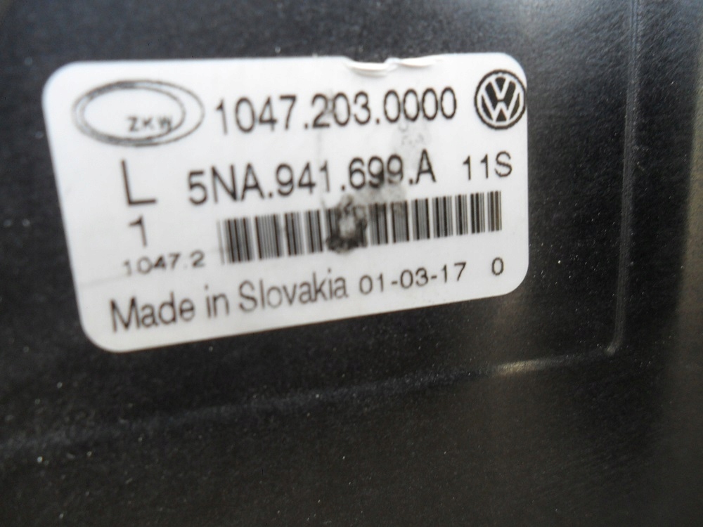 фото №11, Vw tiguan ii протитуманна фара лівий 5na941699a