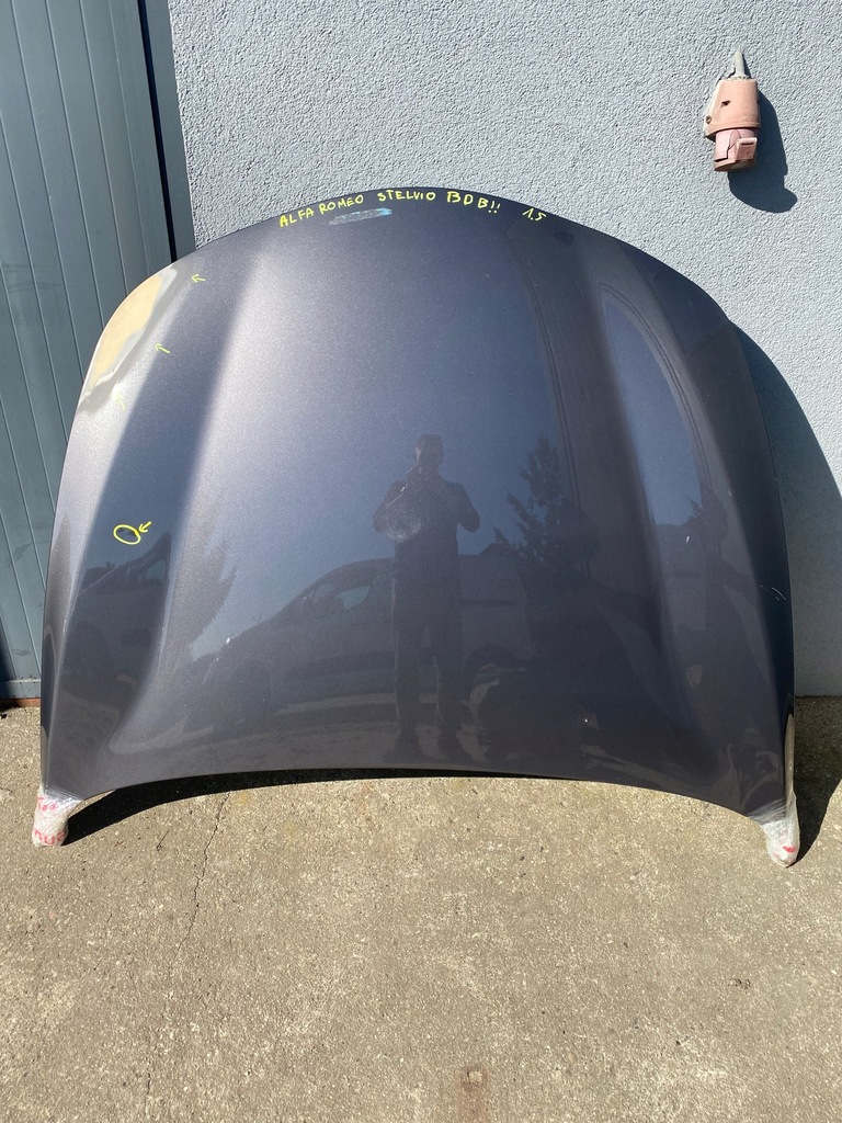 фото №2, Alfa romeo stelvio капот крышка двигателя bdb!