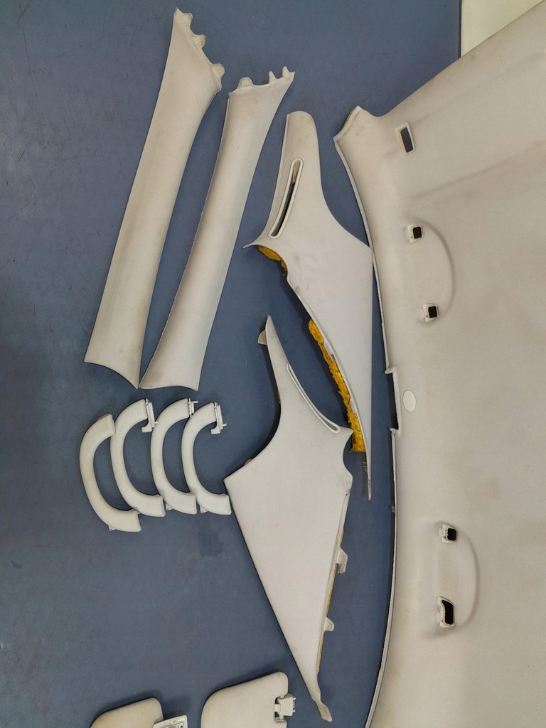 фото №10, Mercedes e w211 стеля козирки ліхтарі захист