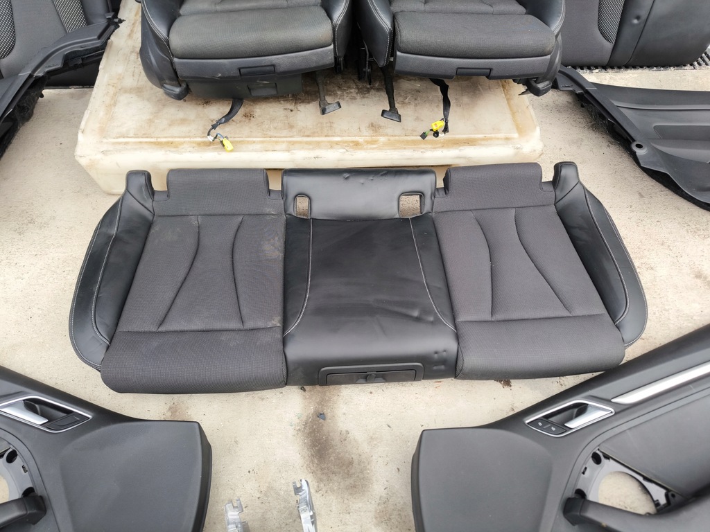 фото №5, Сидіння сидіння комплект audi a3 8v 3-двері шкіра+ матеріал s line 2 !!!