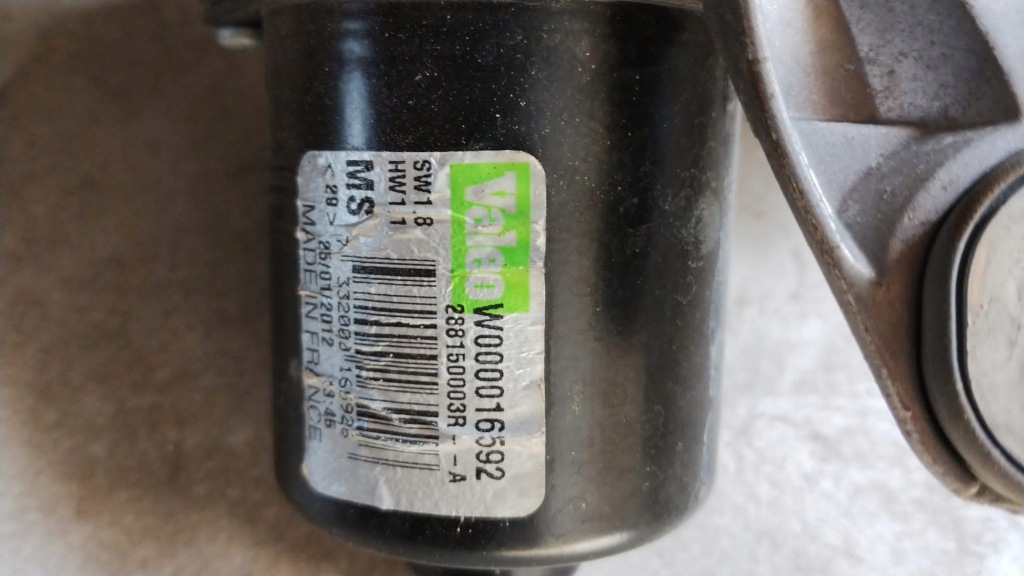 фото №2, Моторчик двірники правий renault megane scenic