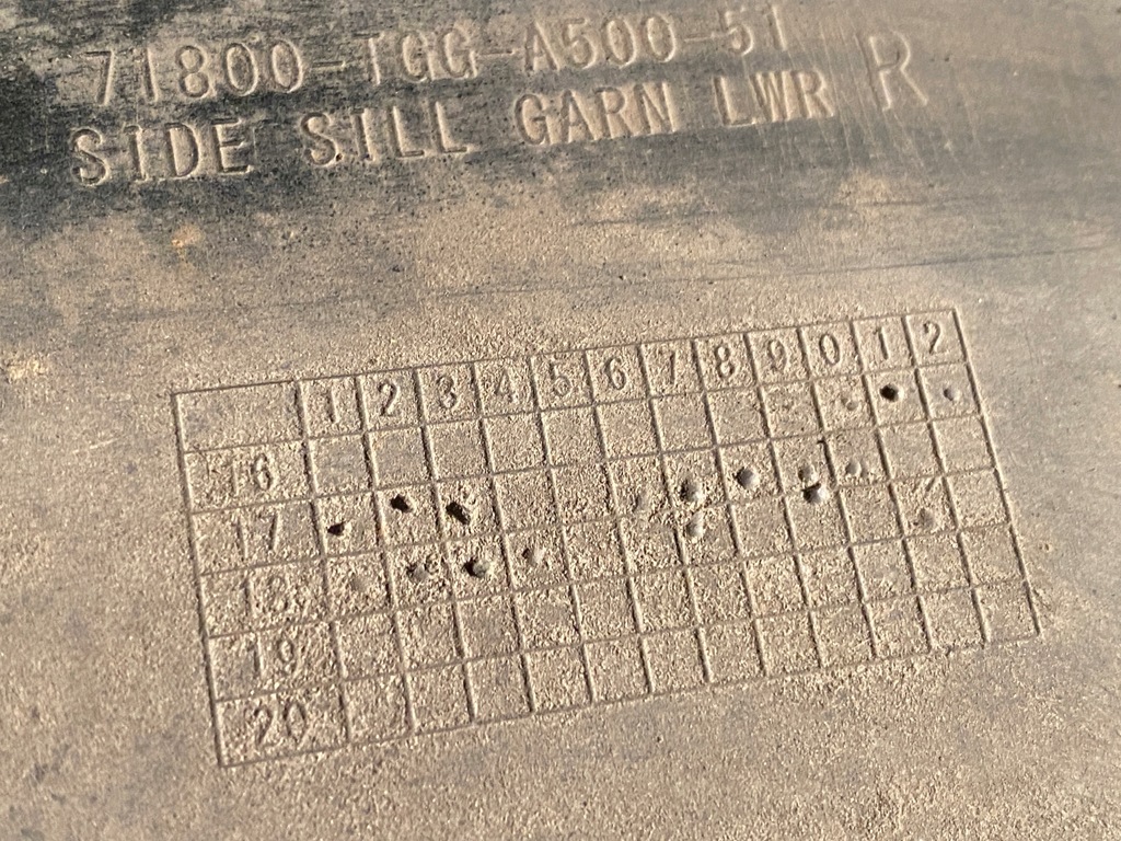 фото №11, Honda civic x type r молдинг порог правая