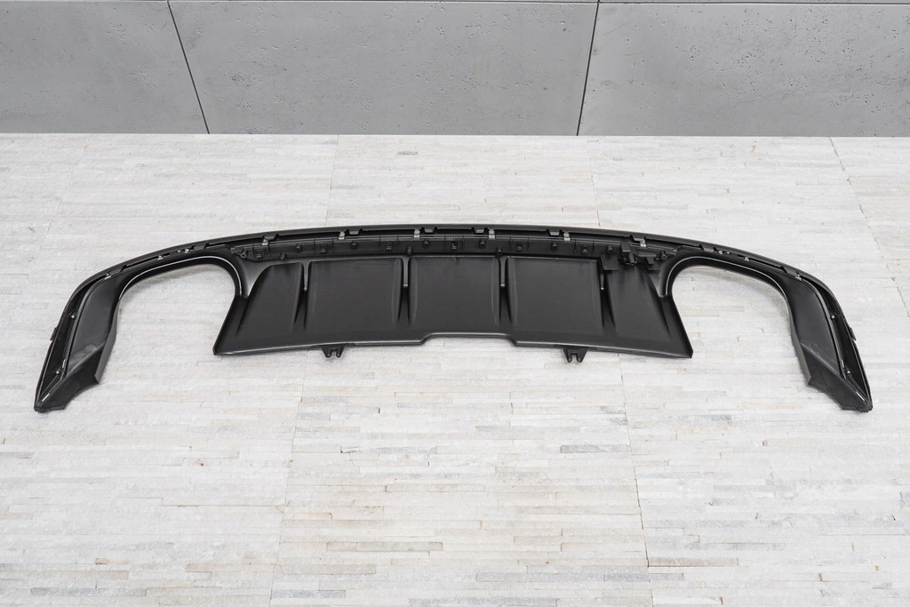 фото №14, Audi s5 8w6 2017-2019 sportback дифузор бампера заднього s-line 8w6807521d