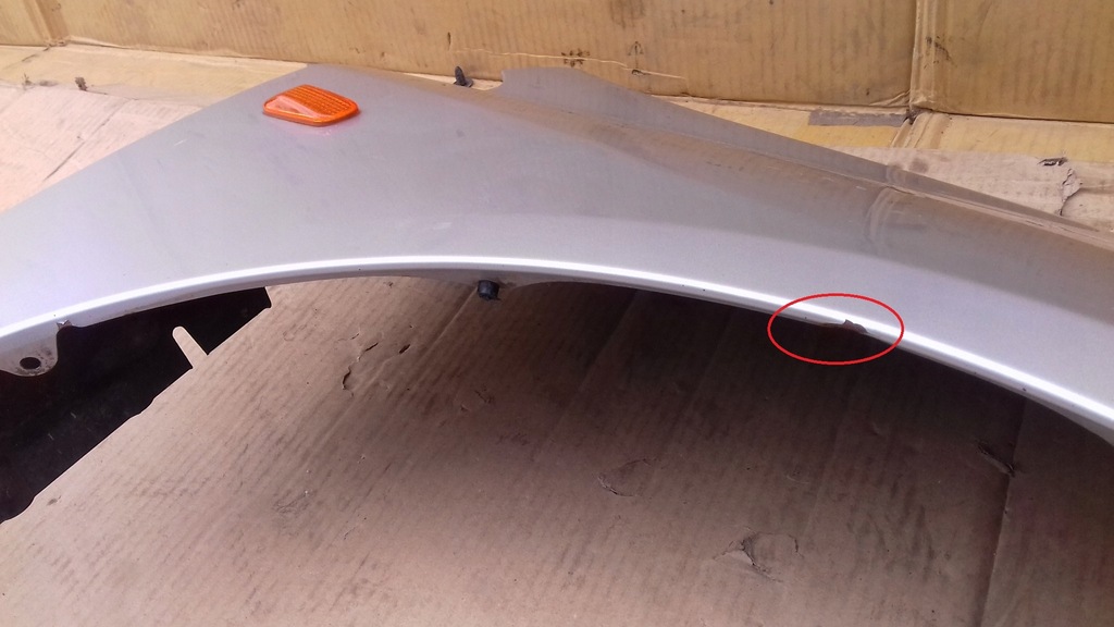 фото №6, Крила правий перед передній honda civic vii hb 00-04 nh623m