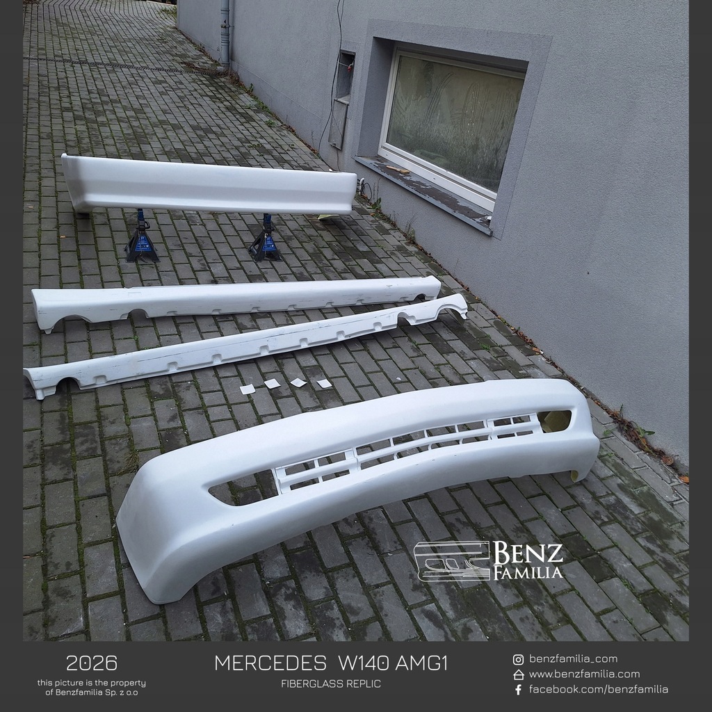 фото №6, Mercedes w140 amg1 pakiet/bodykit replika se/sel