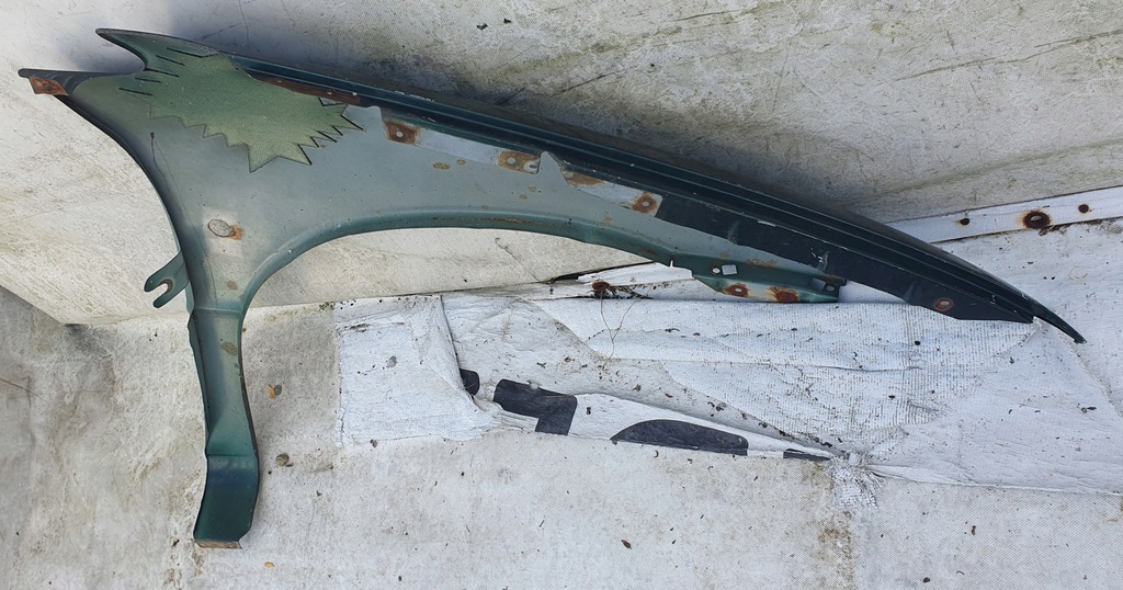 фото №9, Крыло перед левый chrysler voyager iii 95- org