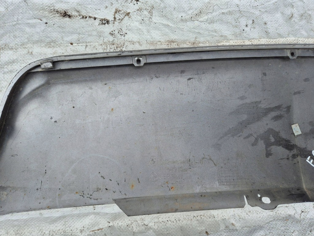 фото №10, Bmw 5 e60 e61 04- m-pakiet дифузор накладка заднього бампера 7896629