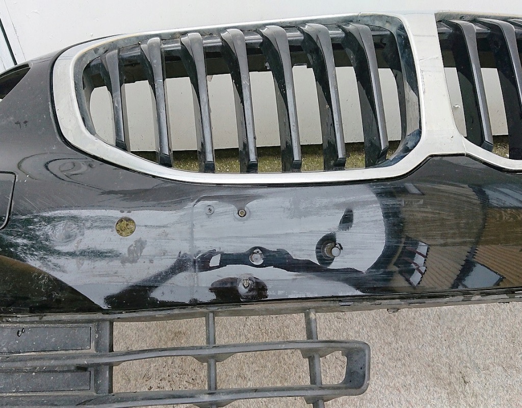 фото №6, Bmw 1 f40 x-line 19-20 бампер перед решётка радиатора