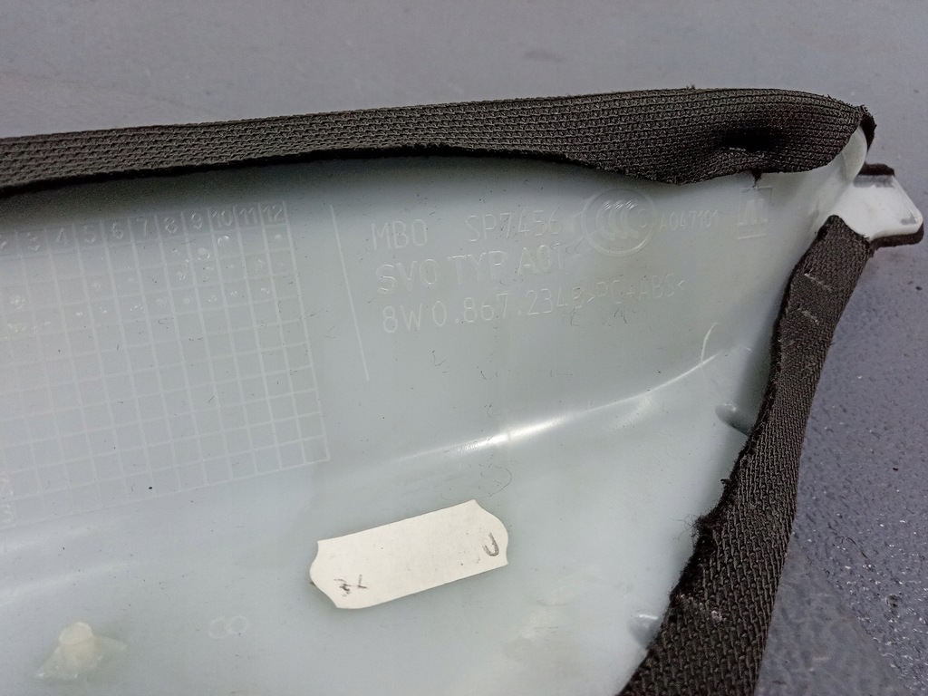 фото №6, Audi a4 b9 захист стійка правий перед 8w0867234b