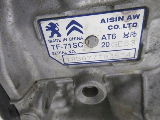 Citroen c5 aircross 1.6 thp коробка передач автоматична коробка передач ідеальний стан Зі Шроту