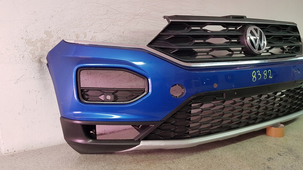 фото №2, Vw t-roc troc 2017 - бампер перед 8382