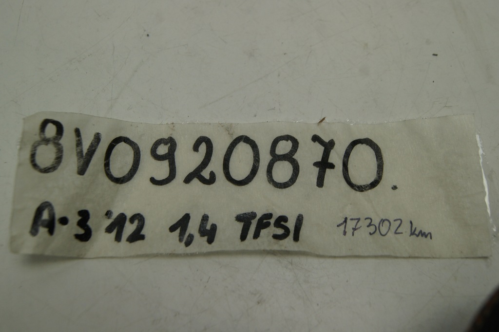 фото №6, Gd audi a3 счетчик приборы tfsi 8v0920870 17302km