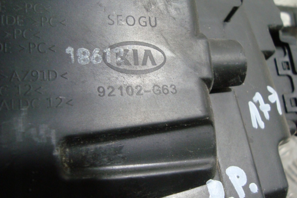 фото №6, Лампа правый перед линза led picanto iii 17-