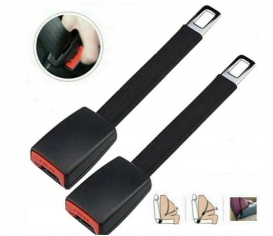 фото №6, 2x przedłużacz ременів безпеки 25cm