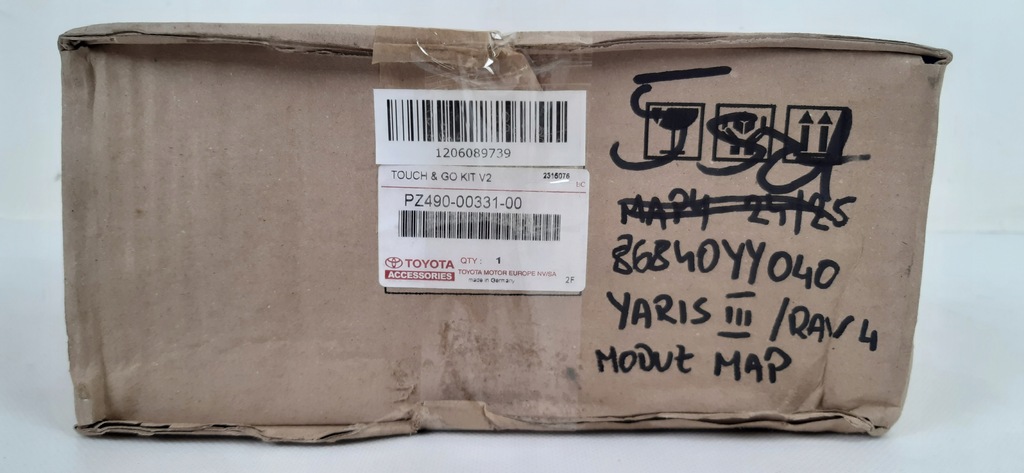 фото №8, Toyota yaris iii rav4 iv модуль навигации 86840yy040, pz490-00331-00