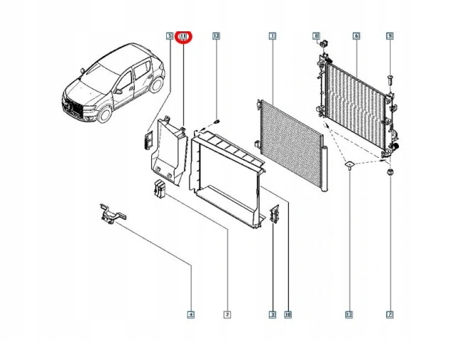 фото №4, Воздуховод впуск воздуха logan ii sandero ii org