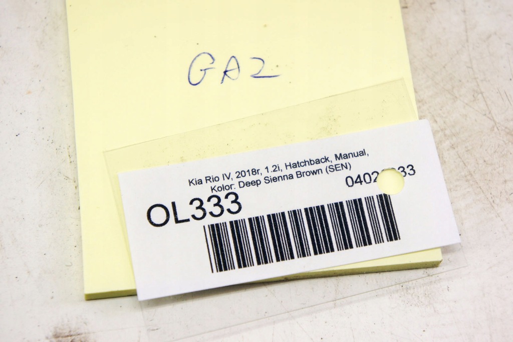 фото №8, Ol333 kia rio iv 16- 1.2i электропроводка газовая lpg