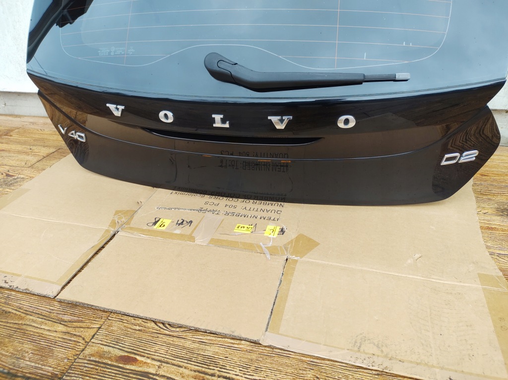 фото №8, Volvo v40 1.6 d2 14- крышка багажника багажника задняя 452-46