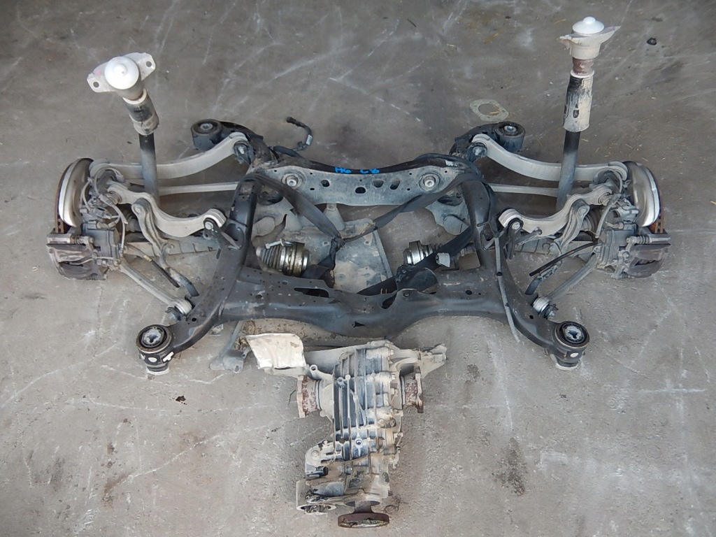 фото №1, Oś балка задня підвіска audi a6 c8 3.0 tdi kombi