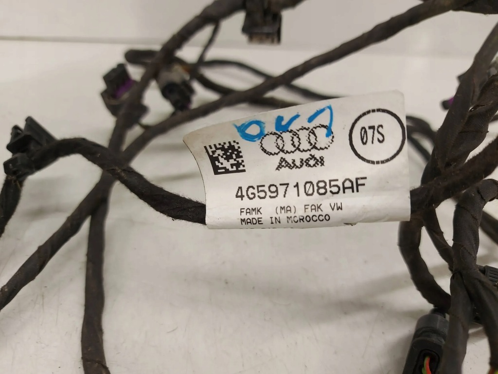 фото №6, Audi a6 s6 c7 4g5 10- жгут трубопровод датчика парковки pdc задняя