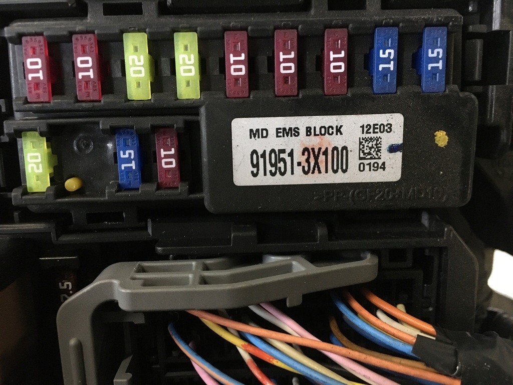 фото №5, Hyundai elantra v 10-15 1.6 бензин корпус запобіжників