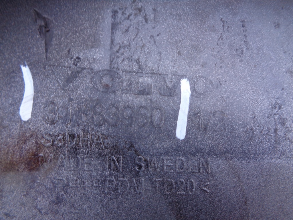 фото №7, Накладка бампера задня volvo v90 18-