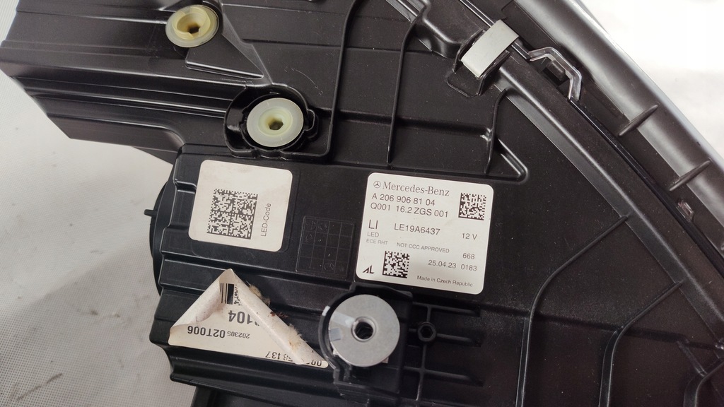 фото №10, Mercedes c klasa 206 w206 full led performance фара правий лівий a206