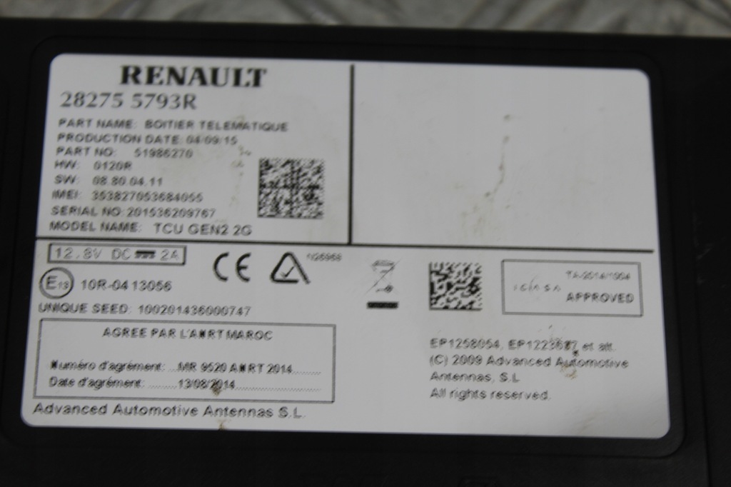 фото №3, Модуль блок керування talisman initiale 282755793r